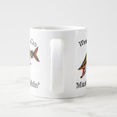 Wishin I was muskietvisserij Grote Koffiekop (Achterkant)