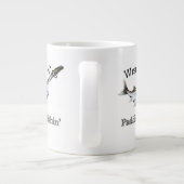 Wishin I was Paddlefish Fishing Grote Koffiekop (Achterkant)