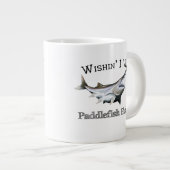 Wishin I was Paddlefish Fishing Grote Koffiekop (Voorkant rechts)