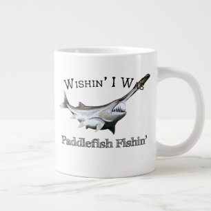 Wishin I was Paddlefish Fishing Grote Koffiekop