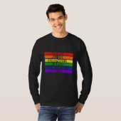 Wishing All Homophobes A Happy Pride Month Pride L T-shirt (Voorkant volledig)