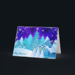 Wishing Happy Holiday Snowman Kerstmis Feestdagen Kaart<br><div class="desc">Vintage kerstmannen naar Holiday Gepersonaliseerd Wenskaart.</div>