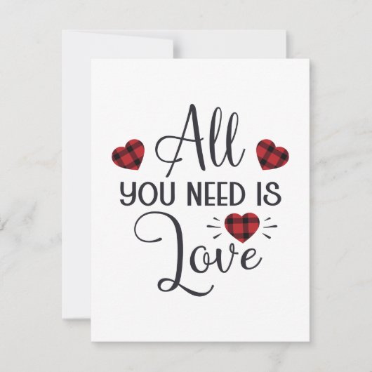 Wishing Happy Valentines Day (Voorkant)