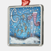 Wishing kerstversiering metalen ornament (Links)