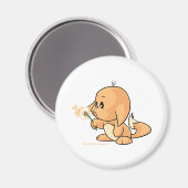 Wishing oranje Kacheek Magneet (Voorkant / Achterkant)