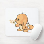 Wishing oranje Kacheek Muismat (Met muis)