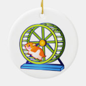 Wishing Retirement Hamster Keramisch Ornament (Achterkant)