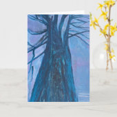 Wishing Tree wenskaart Kaart (Gele Bloem)