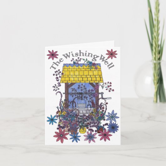 Wishing Well 2 - Beterschapkaart Kaart (Voorkant)