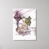 Wishing Well Faerie Wrapped Canvas (Voorkant)