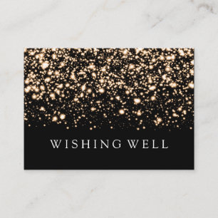 Wishing Well Gold Midnight Glam Informatiekaartje