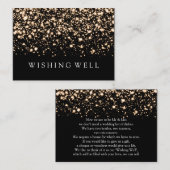 Wishing Well Gold Midnight Glam Informatiekaartje (Voorkant / Achterkant)