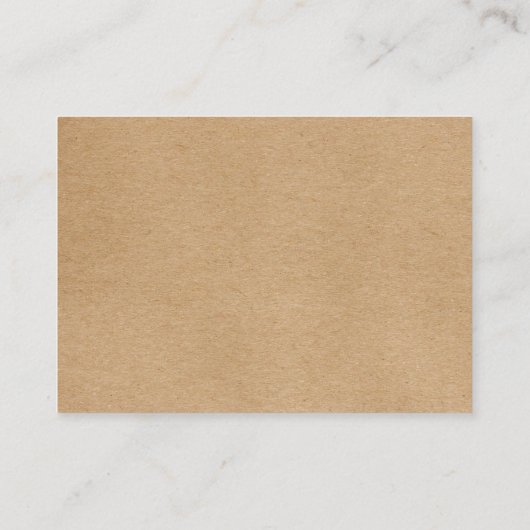 Wishing Well Signature Script Rustieke Kraft bruil Informatiekaartje (Achterkant)