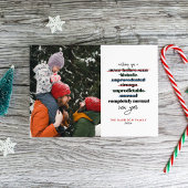 Wishing You a Completely Normal New Year Feestdagenkaart