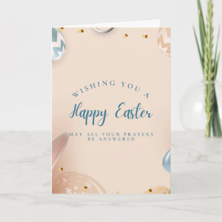 Wishing you a Happy Easter Card Kaart
