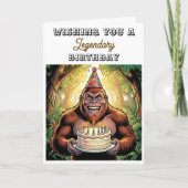 Wishing You a Legendary Birthday Kaart (Voorkant)