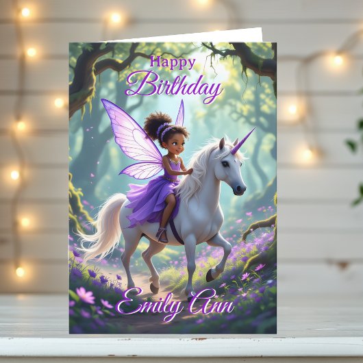Wishing you a Magical Birthday Niece | Fairytale Kaart