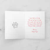 Wishing You a Meow-y Christmas | Personalized Feestdagen Kaart (Binnen)