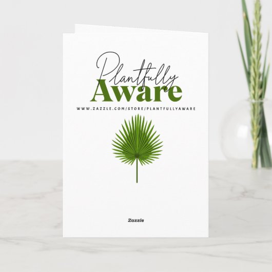 Wishing You a Peaceful Birthday | Weeping Willow Kaart (Achterkant)