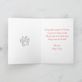 Wishing You a Purr-fect Christmas | Personalized Feestdagen Kaart (Binnen)