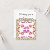 Wishing you a speedy recovery  kaart (Voorkant / Achterkant in situ)