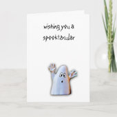 Wishing you a Spooktacular Halloween card Kaart (Voorkant)
