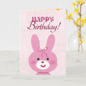 Wishing You a Wonderful Birthday Kaart (Gele Bloem)