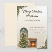 Wishing You Christmas Magic, Christmas cards Feestdagenkaart (Voorkant / Achterkant)