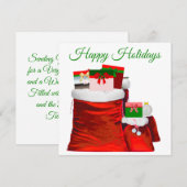 Wishing You Enough Card Feestdagenkaart (Voorkant / Achterkant)