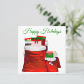 Wishing You Enough Card Feestdagenkaart (Staand voorkant)