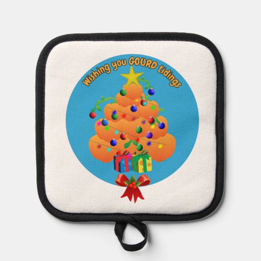 Wishing you Gourd Tidings Pannenlap (Voorkant)