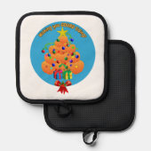 Wishing you Gourd Tidings Pannenlap (Voorkant / Achterkant)