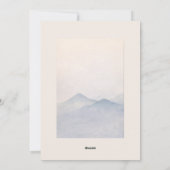 Wishing You Hope & Possibility – Elegant New Year  Feestdagenkaart (Achterkant)