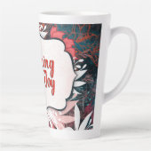 Wishing You Joy – Winter Floral Congratulations  Latte Mok (Rechts)