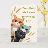 Wishing You The Best Friendship Birthday Any Day  Kaart (Gele Bloem)