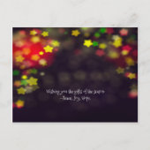 Wishing You the Gifts of the Season Briefkaart (Voorkant)