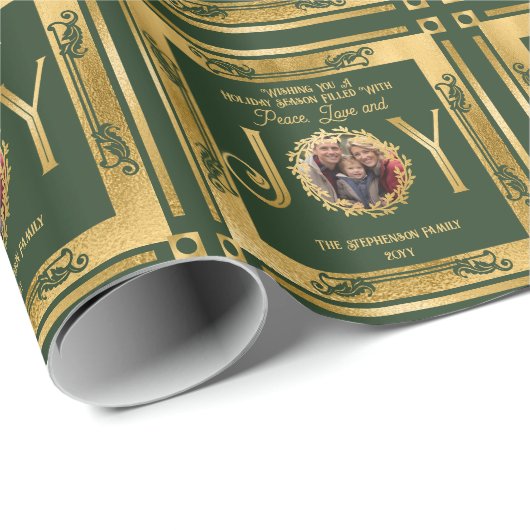 Wishing You Vakantie Seizoen Vrede en Liefde Cadeaupapier (Rol Hoek)