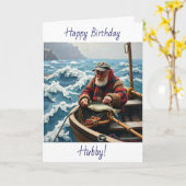 Wishing your Husband a Happy Birthday | Fishing  Kaart (Gele Bloem)