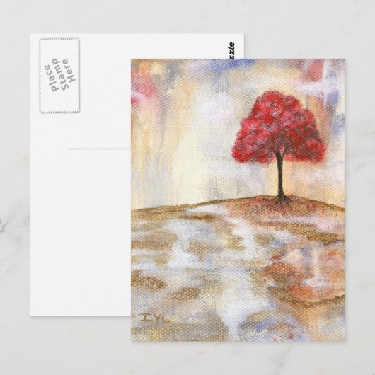 Wishingboom Briefkaart (Voorkant / Achterkant)