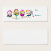 Wishkids Cadeau Labels Mini Visitekaartjes (Voorkant /achterkant)