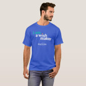 WishMaker Blue Shirt (Voorkant volledig)