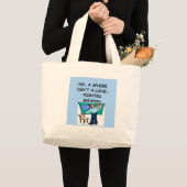 WISKUNDE4 GROTE TOTE BAG (Voorkant (product))