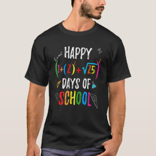 Wiskunde 100 dagen school voor Wiskunde leraar S T-shirt