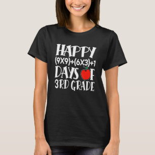 Wiskunde 100 dagen van 3e graad 100e dag t-shirt