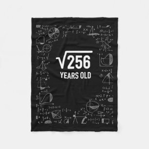 Wiskunde 256 jaar oud, Grappige wiskunde verjaarda Fleece Deken