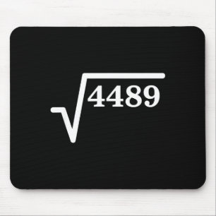 Wiskunde 4489, Perfecte Vierkante Wiskunde Grap Vo Muismat