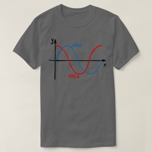 WISKUNDE 5 T-SHIRT (Design voorkant)