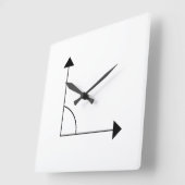 Wiskunde 90 graden Rechterhoek Wiskunde Vierkante Klok (Hoek)