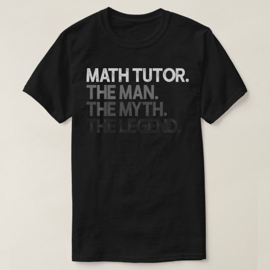 Wiskunde aanwijzen Man Migth Legend Gift Pullover (Design voorkant)