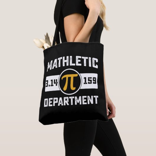 Wiskunde Afdeling Pi Dag Wiskunde Vintage Tote Bag (Dichtbij)